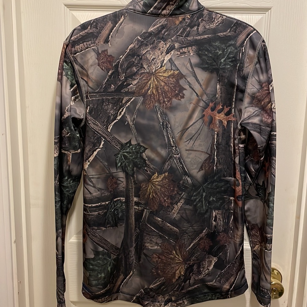 Seattle Mariners pullover half zip camo jacket - image 2